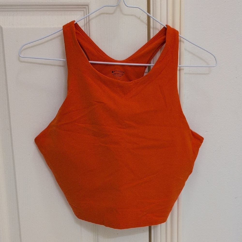 Athleta Tangerine Conscious Crop D-DD Tank Top